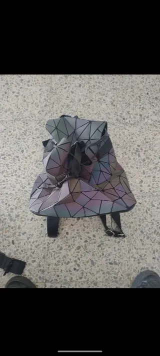 Mochila Geométrica Impermeable