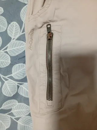 Pantalón montaña mujer beige