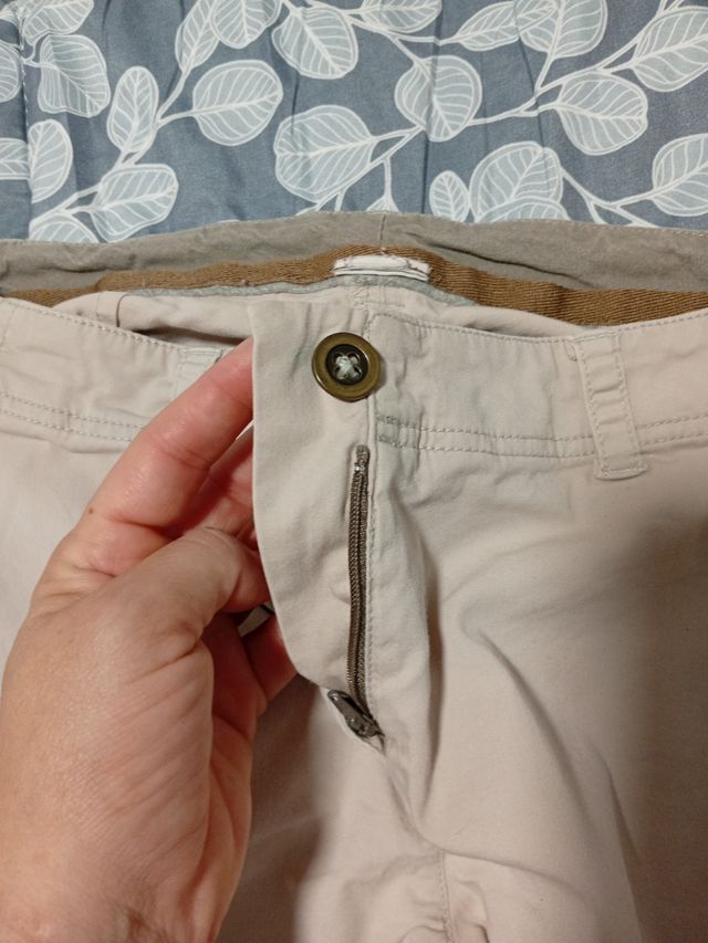 Pantalón montaña mujer beige