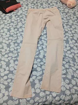 Pantalón montaña mujer beige