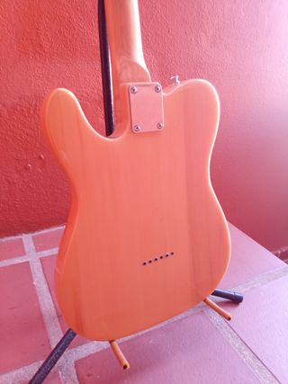 Guitarra Telecaster mejorada acabado natural