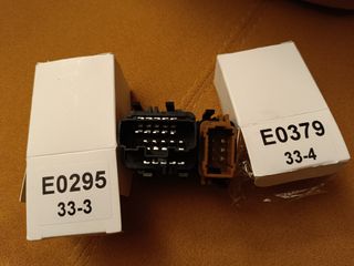 Botones elevalunas E0295 33-3 y E0379 33-4