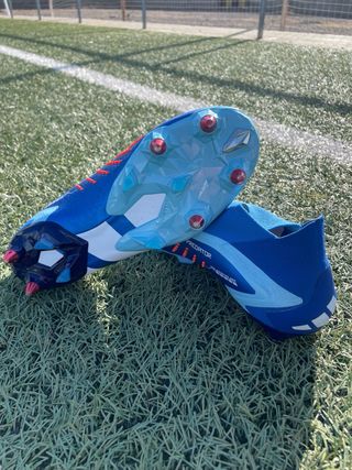Botas de fútbol Adidas predator azules 