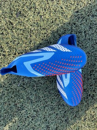 Botas de fútbol Adidas predator azules 
