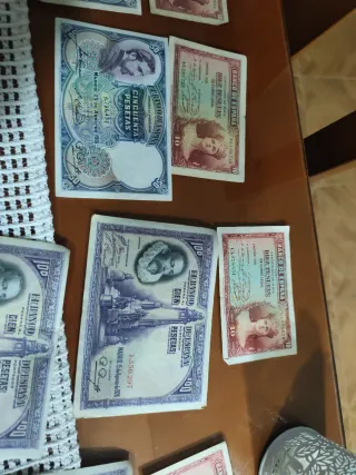 Billetes antiguos españoles