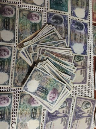 Billetes antiguos españoles