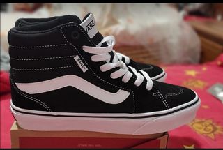 Zapatillas Vans Bota Negras Talla 40 Nuevas
