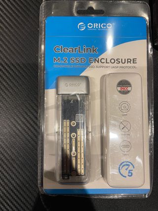 ORICO ClearLink M.2 SSD Enclosure