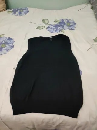 Chaleco H&M Hombre Negro