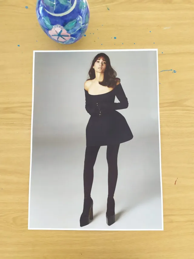 Póster de moda mujer