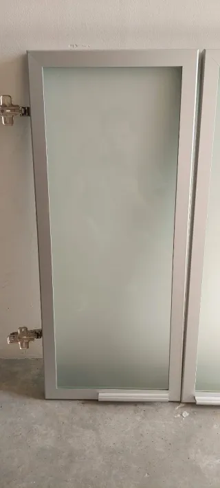 Puertas de armario con cristal esmerilado