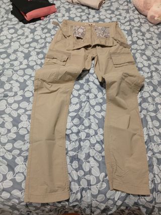 Pantalón montaña mujer GURU beige