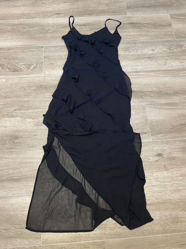 Vestido Negro Elle Copenhagen Talla M