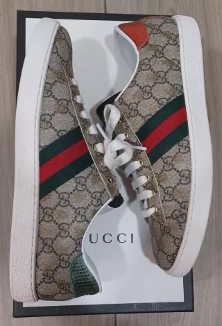Zapatillas Gucci Ace Tribanda Talla 44