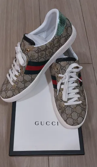 Zapatillas Gucci Ace Tribanda Talla 44