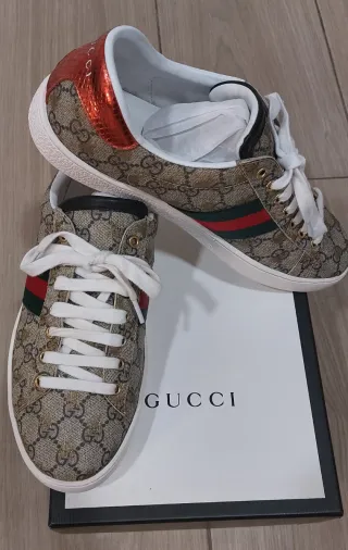 Zapatillas Gucci Ace Tribanda Talla 44