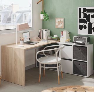 Mesa Escritorio Mueble Despacho y Estantería 