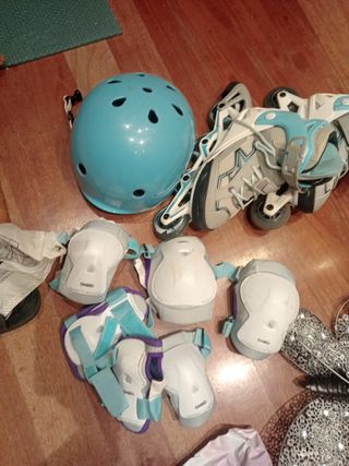 Patines en línea niña adaptable 35-38