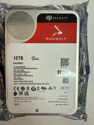 Disco Duro Seagate 12TB IronWolf
