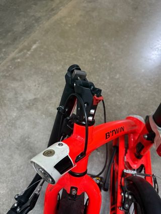 Bicicleta plegable Btwin Tilt 720 Roja