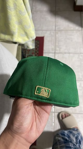 Gorra New Era LA Blanca y Verde