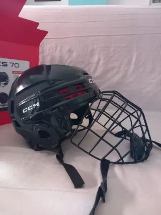 Casco Portero Hockey Infantil CCM. Talla S.