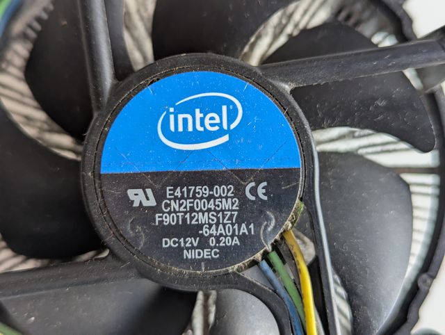 CPU COOLER INTEL E41759-002 LGA1155/1156 4-PIN