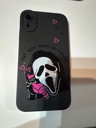 Custodia per iPhone XR con design Ghostface