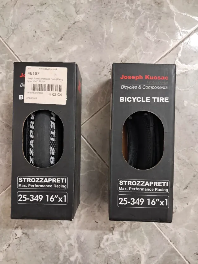Gomme Joseph Kuosac per Brompton 25-349
