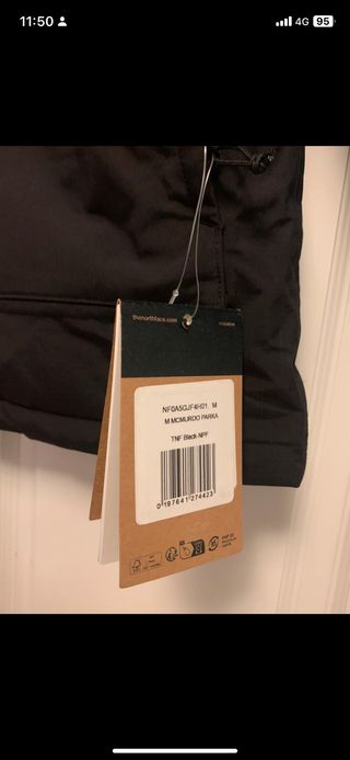 The North Face McMurdo 600 Chaqueta Negra