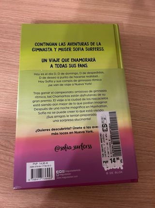 2 libros sofia surferss en perfectas condicondicio