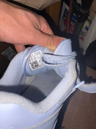 Adidas Forum Low Talla 44 Blanco y Azul
