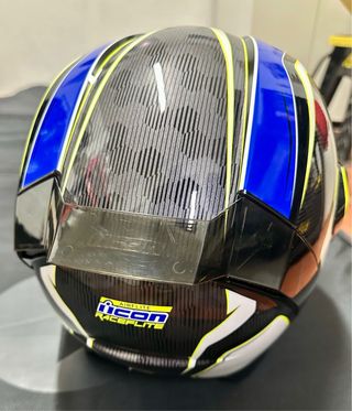 Casco Icon Airflite Raceflite Azul Talla M