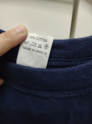 Camiseta Grecia Mitología Azul Marino