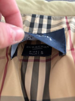 Burberry Harrington Premium Vintage Beige Jacket
