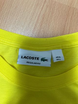 Camiseta Lacoste Logo Cocodrilo Talla L