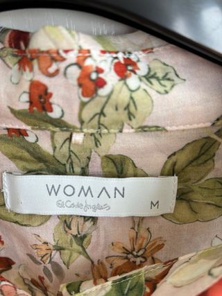 Blusa floral multicolor talla M de Woman