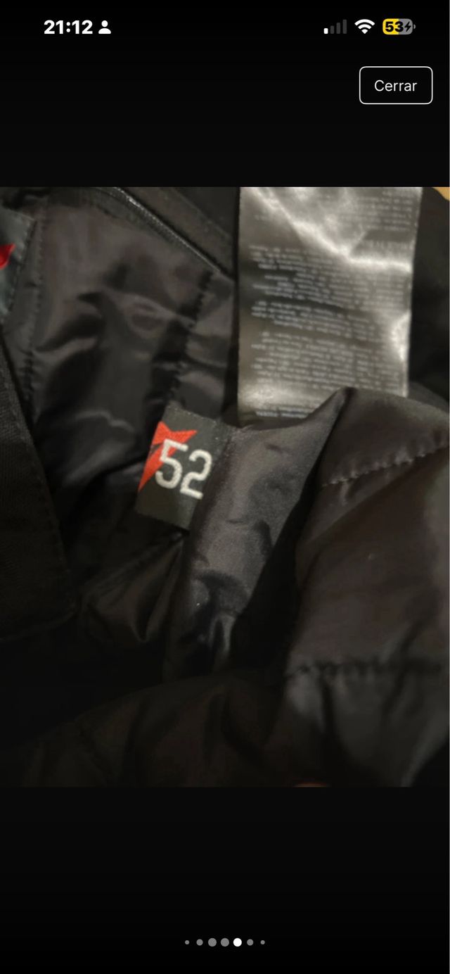 Pantalón Moto Invierno Gore-Tex Negro