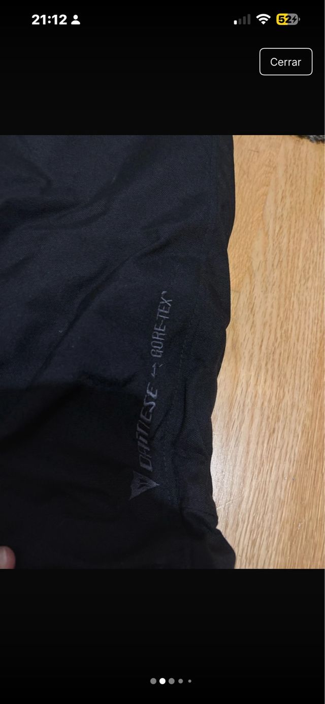 Pantalón Moto Invierno Gore-Tex Negro