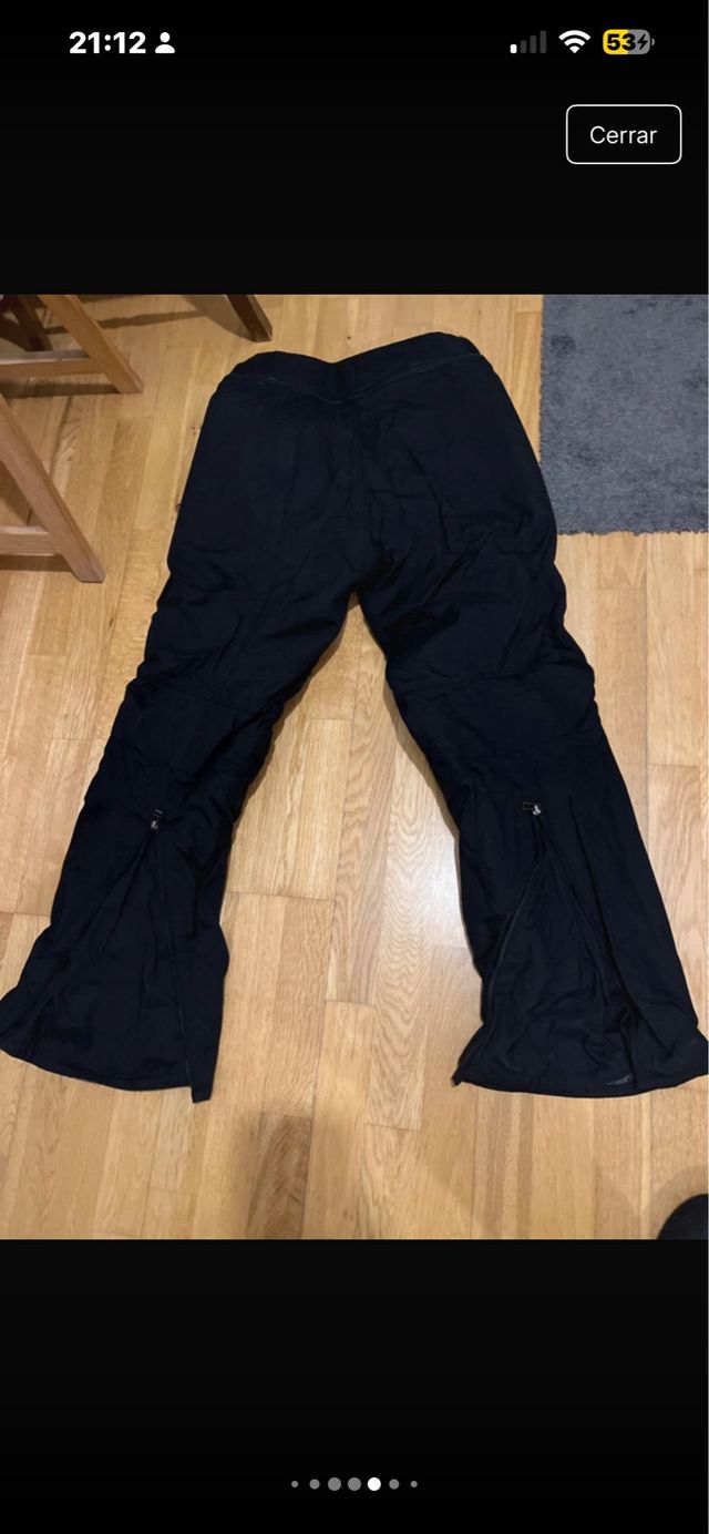 Pantalón Moto Invierno Gore-Tex Negro