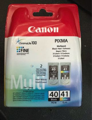 Canon PIXMA Multipack 40 41 Nero Colore