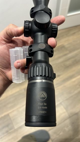 Visor Burris Four Xe 2.5-10x50