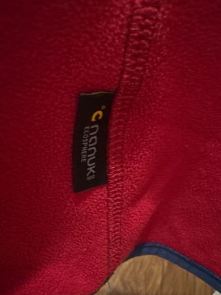 Forro polar Jack Wolfskin rojo