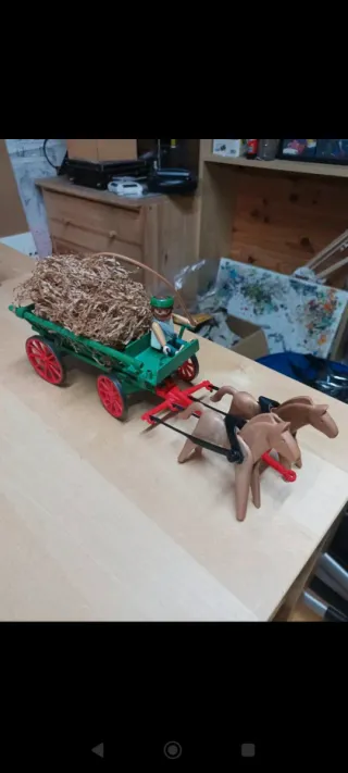 Carro de paja Playmobil Belén
