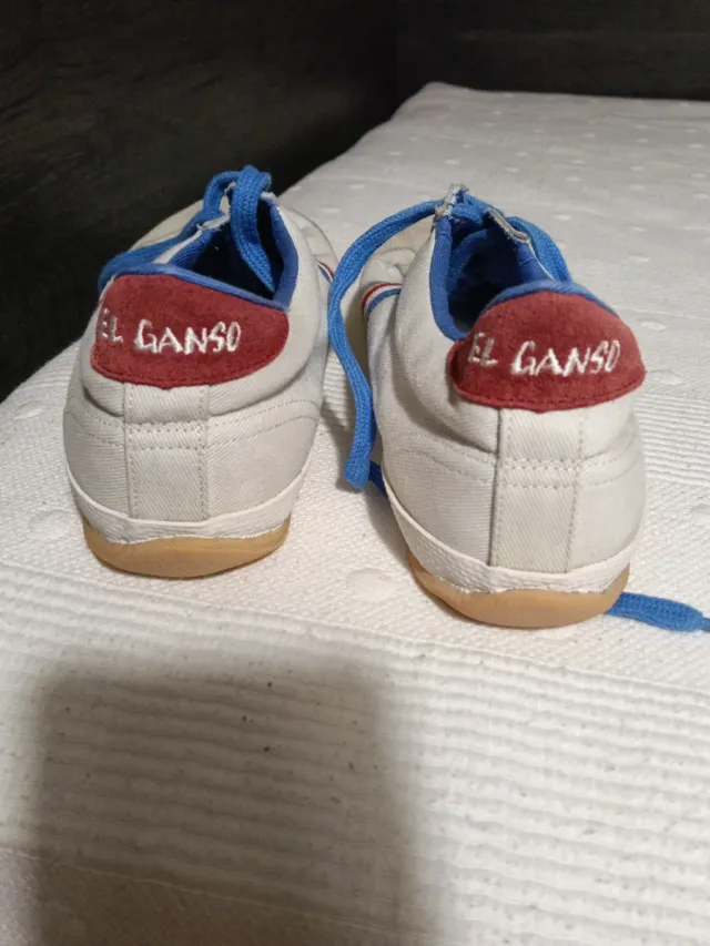 Tenis El Ganso Blanco y Azul