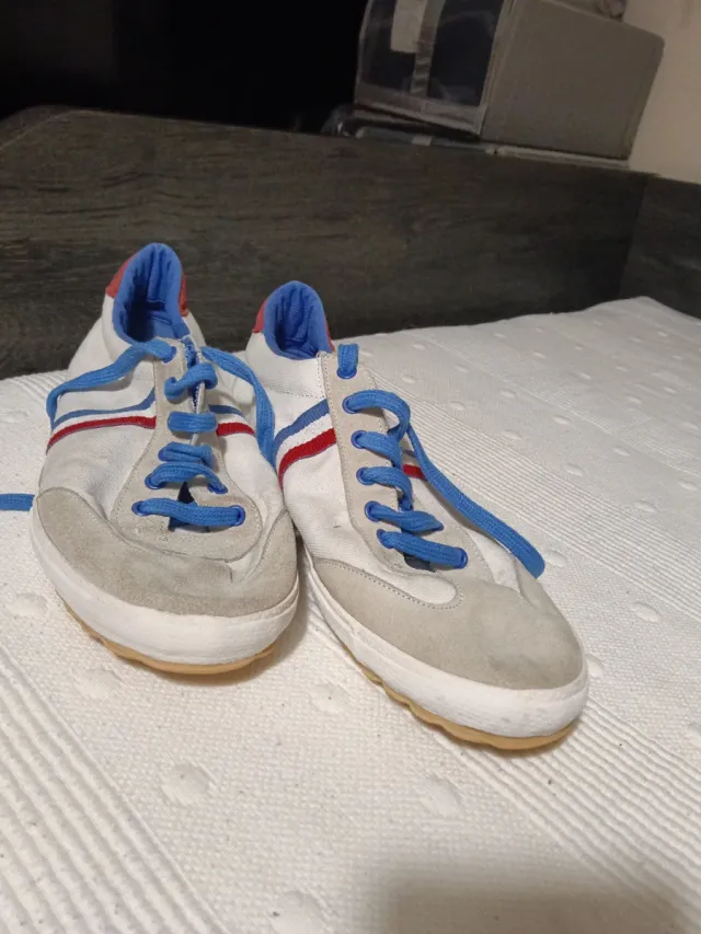 Tenis El Ganso Blanco y Azul