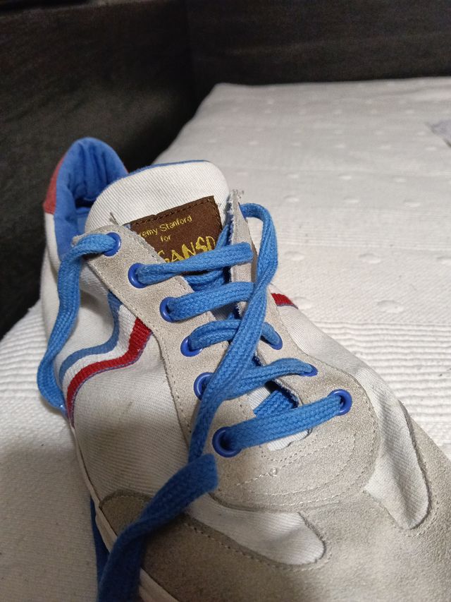 Tenis El Ganso Blanco y Azul