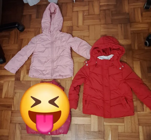 Lote 2 Abrigos  Niña 4-5 Años