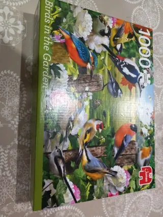 Puzzle 1000 Piezas Pájaros en el Jardín