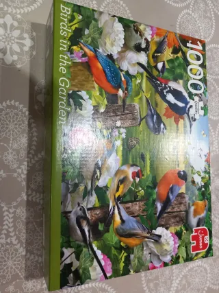 Puzzle 1000 Piezas Pájaros en el Jardín